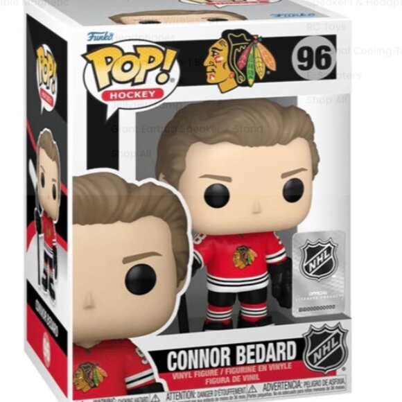 Funko Pop! NHL Blackhawks Connor Bedard - Picture 2 of 9